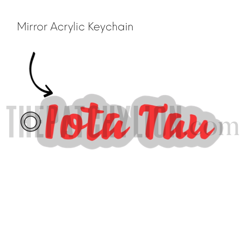 Custom Chapter Keychain | Free Shipping