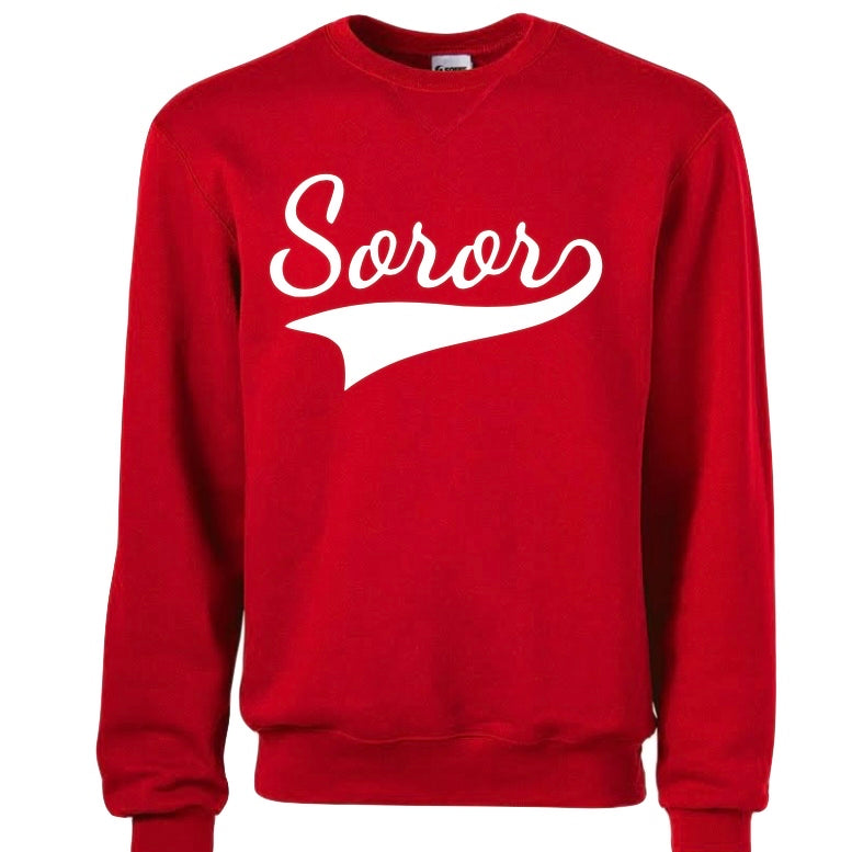 Delta Soror Wing Crewneck Sweater | Free Shipping