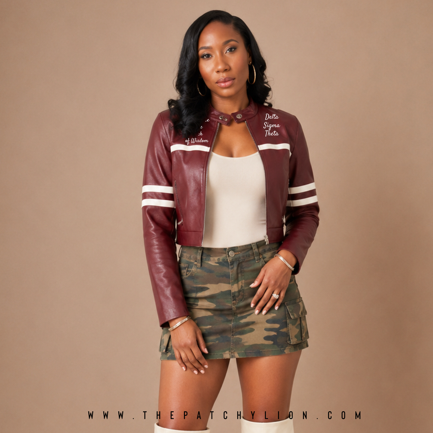 Cross the Lines Biker | Free Shipping