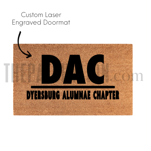 Custom Chapter Doormat XL Free Shiping