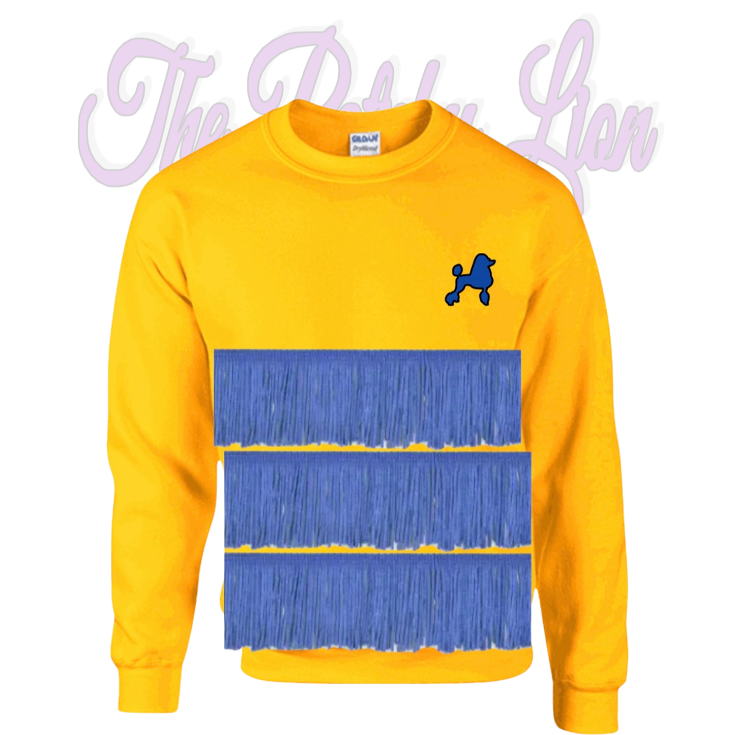 Fringe Me Poodle Sweatshirt | Free Shipping