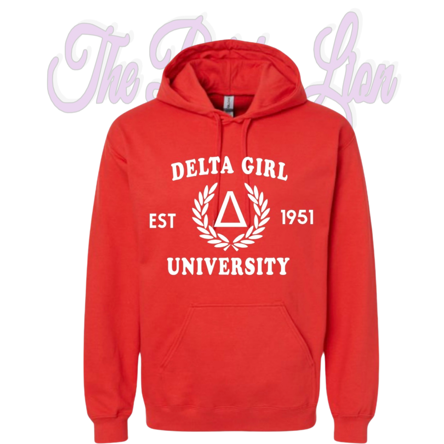 Delta Girl University Red | Free Shipping