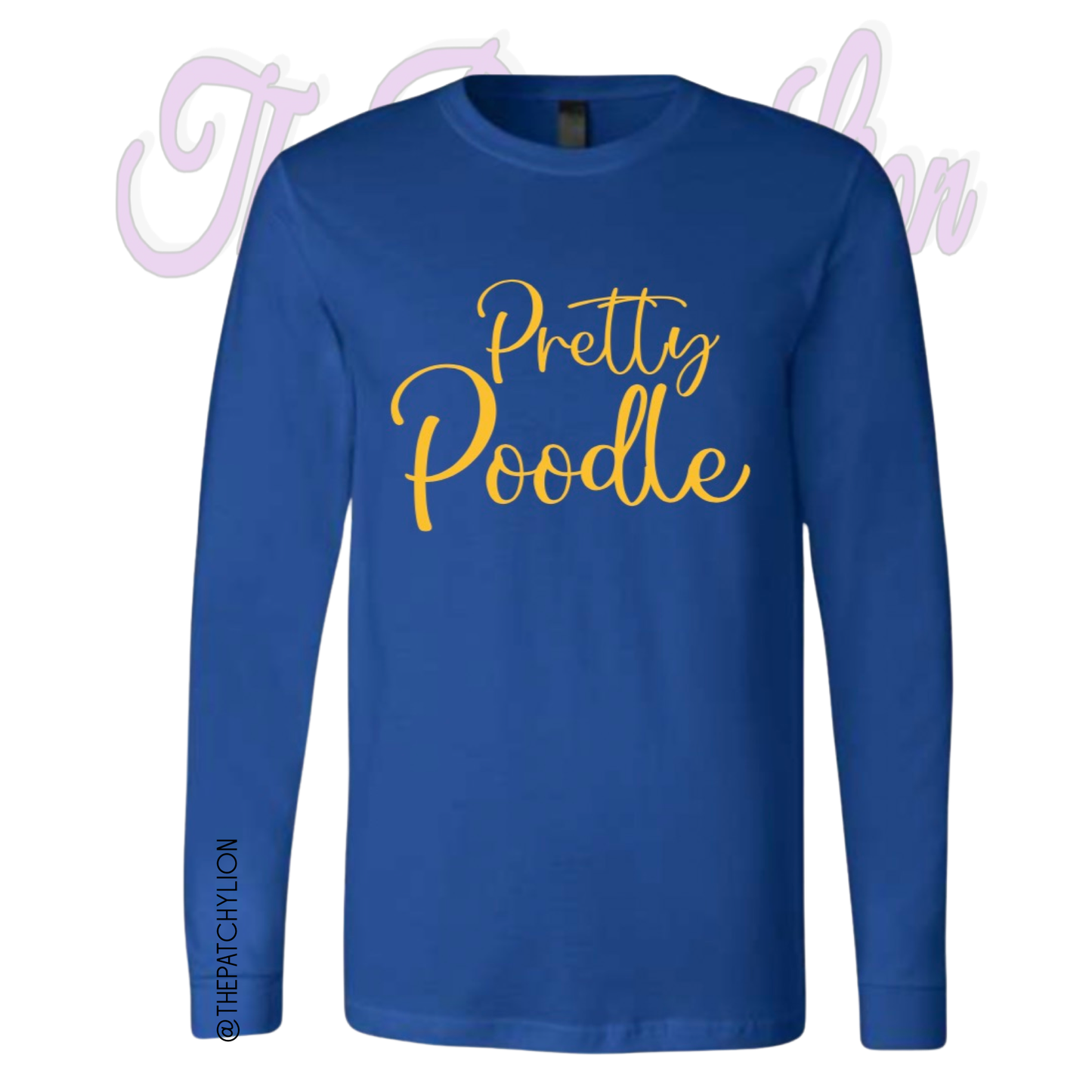 Pretty Poodle Blue | Free Shipping