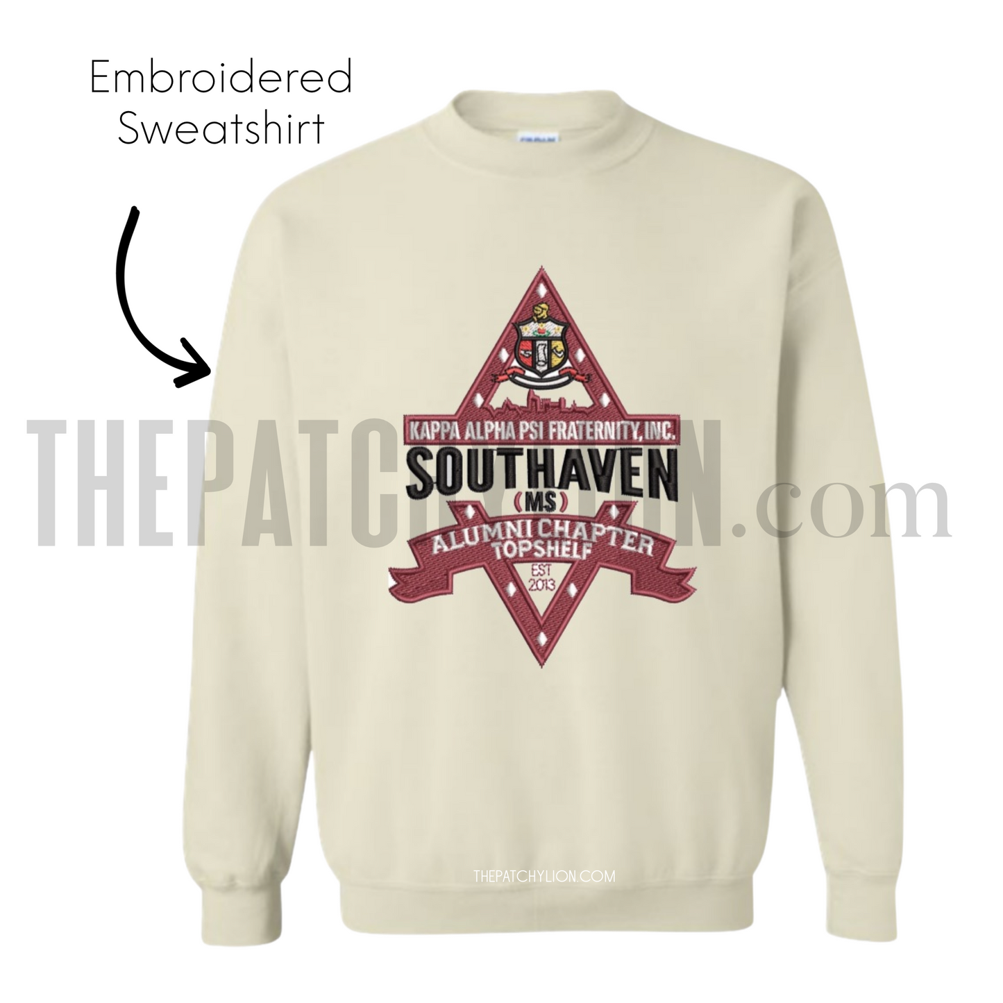 Embroidered Southaven Chapter Sweatshirt Kappa | Free Shipping
