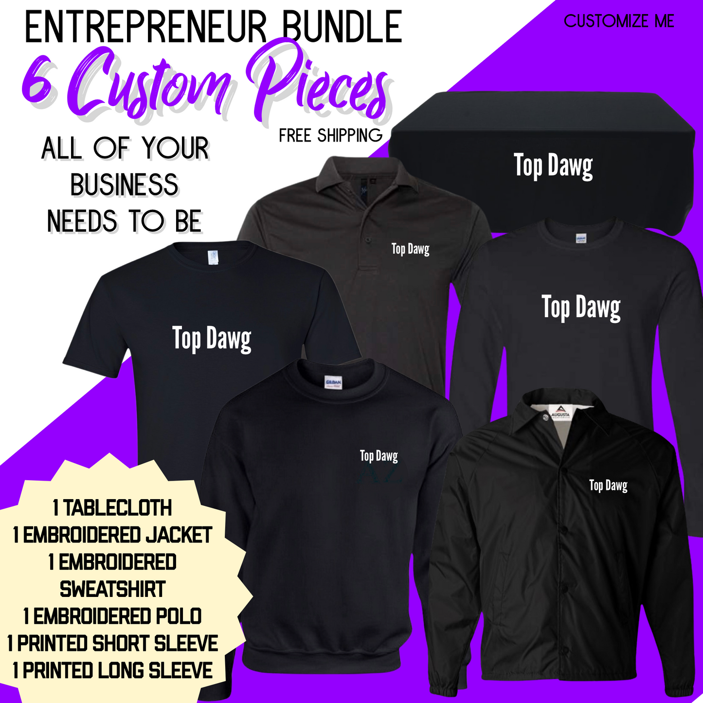 Business Package Bundle Black | Free Shipping