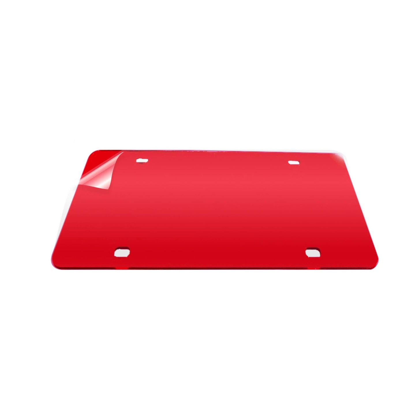 Custom Mirrored-Acrylic License Plate | Free Shipping