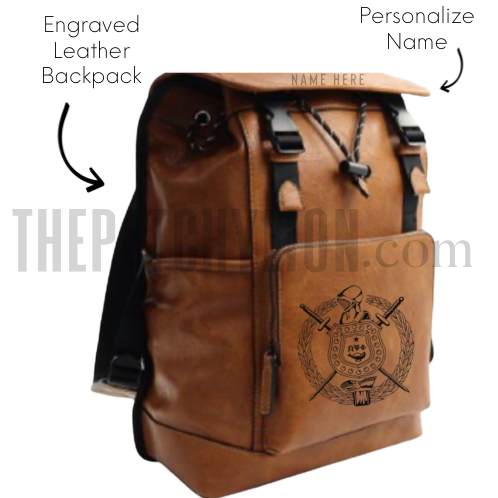 Personalized Omega Psi Phi Utility Backpack | Free Shipping