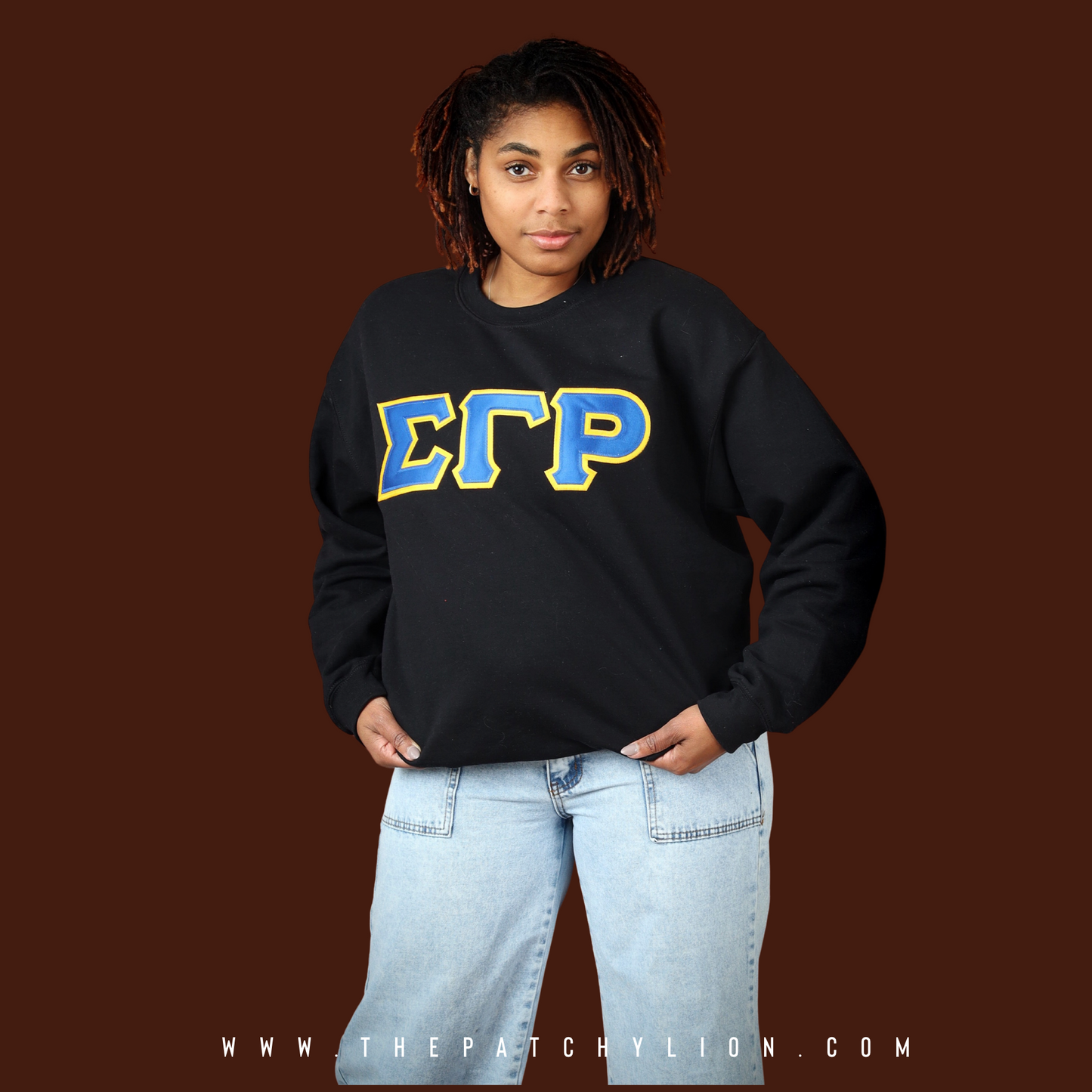 Sigma Gamma Rho Embroidered Sweatshirt | Free Shipping