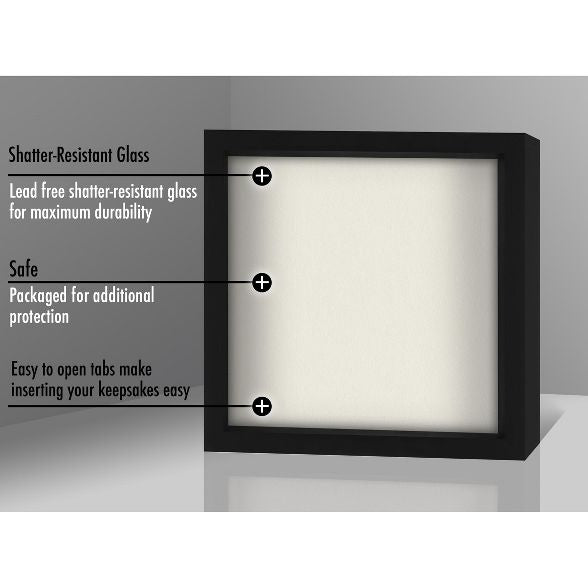 Crossing Shadow Box Black | Free Shipping