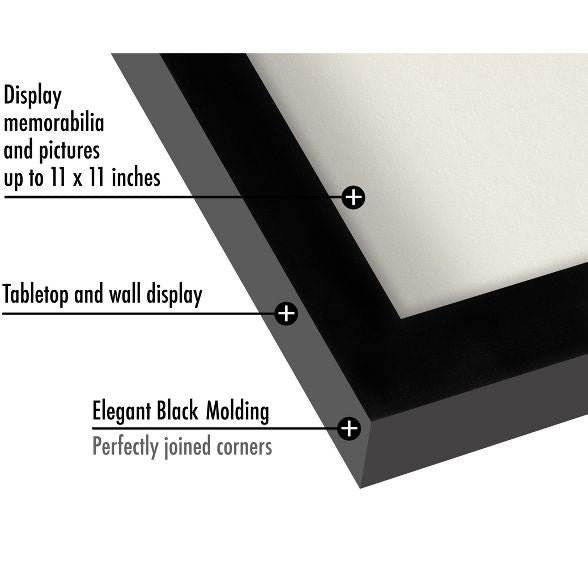 Crossing Shadow Box Black | Free Shipping