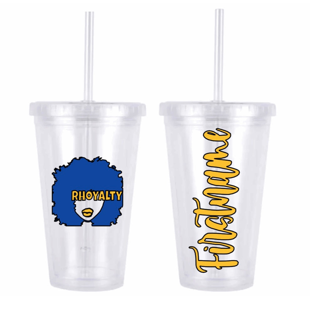 Plastic Fro Rhoyalty Tumbler | Free Shipping