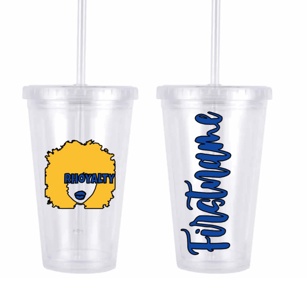 Plastic Fro Rhoyalty Tumbler | Free Shipping