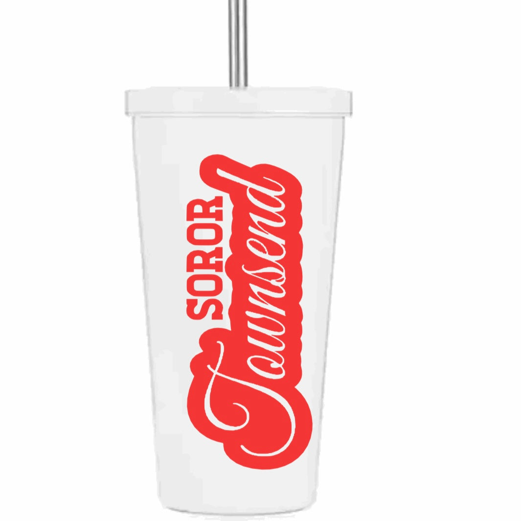 White Soror Tumbler | Free Shipping