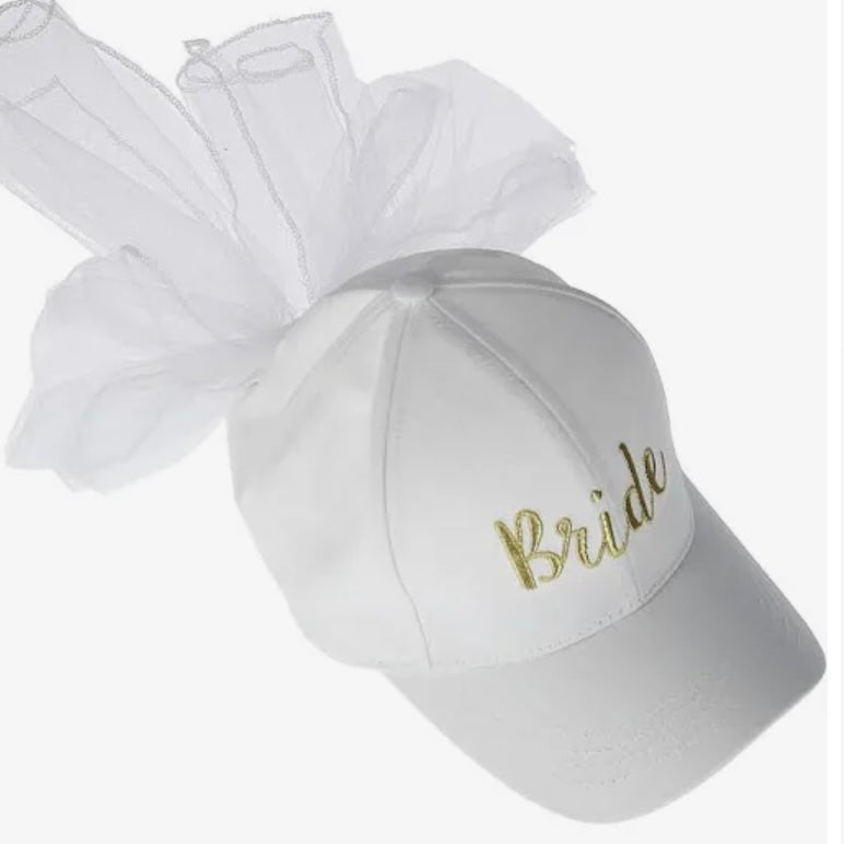 Embroidered Bride Cap | Free Shipping
