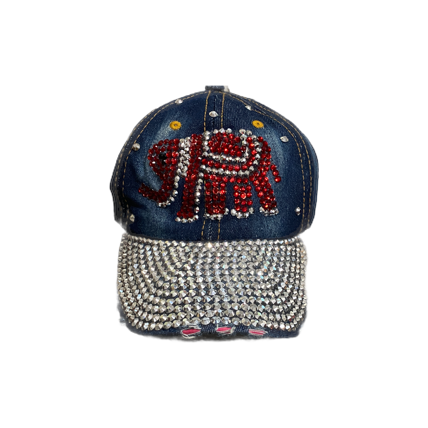 Elephant Rhinestone Cap | Free Shipping
