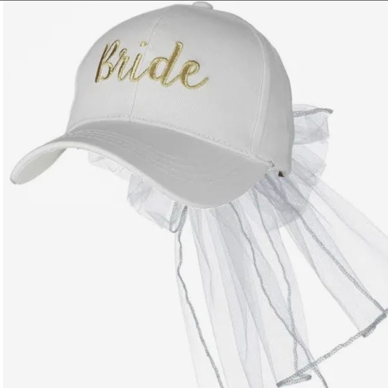 Embroidered Bride Cap | Free Shipping