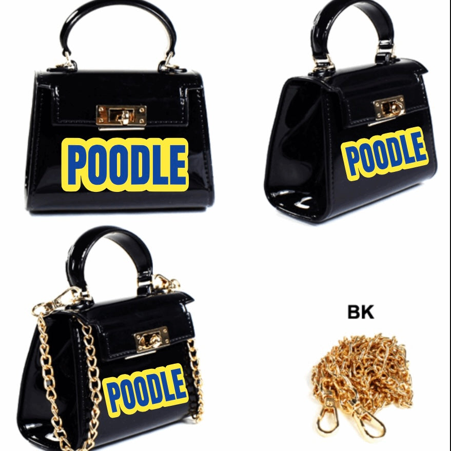 Mini Poodle Jelly Purse | Free Shipping
