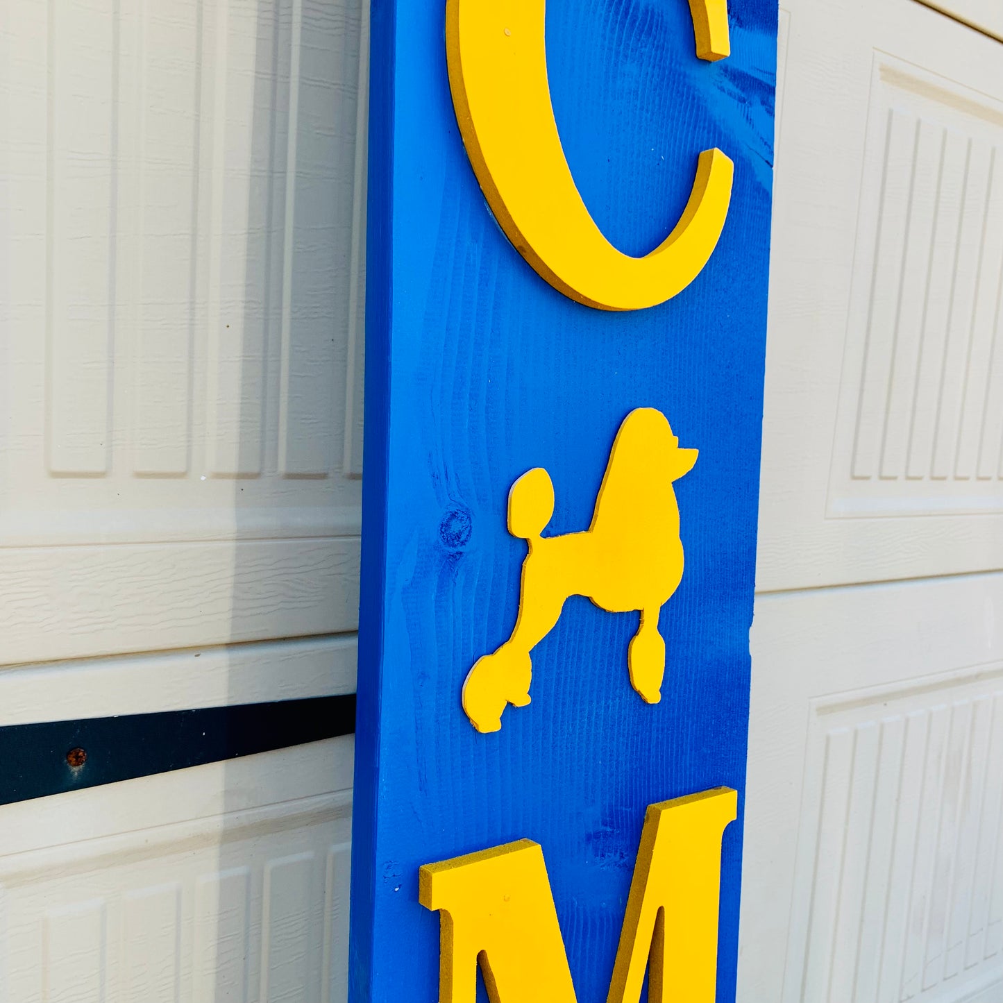 Poodle Welcome Sign | Free Shipping