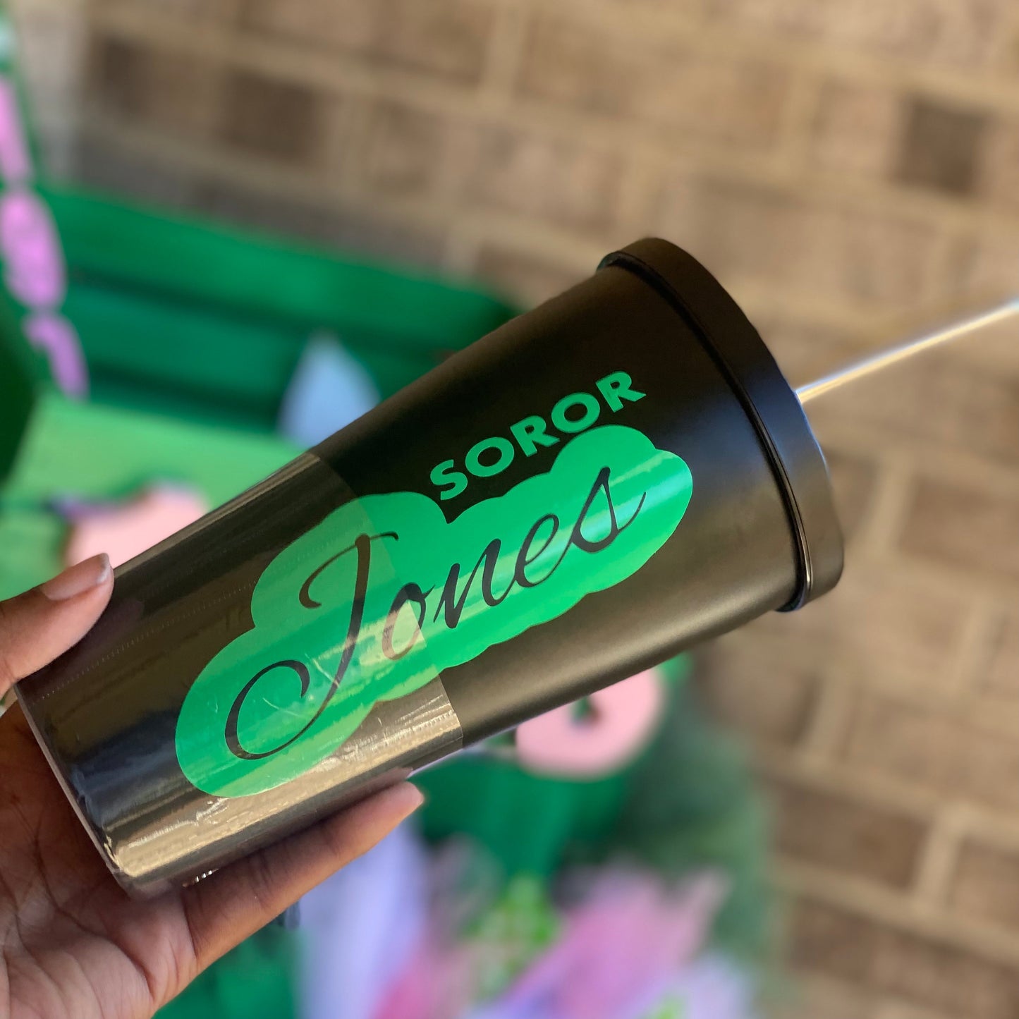 Black Soror 1908 Tumbler | Free Shipping