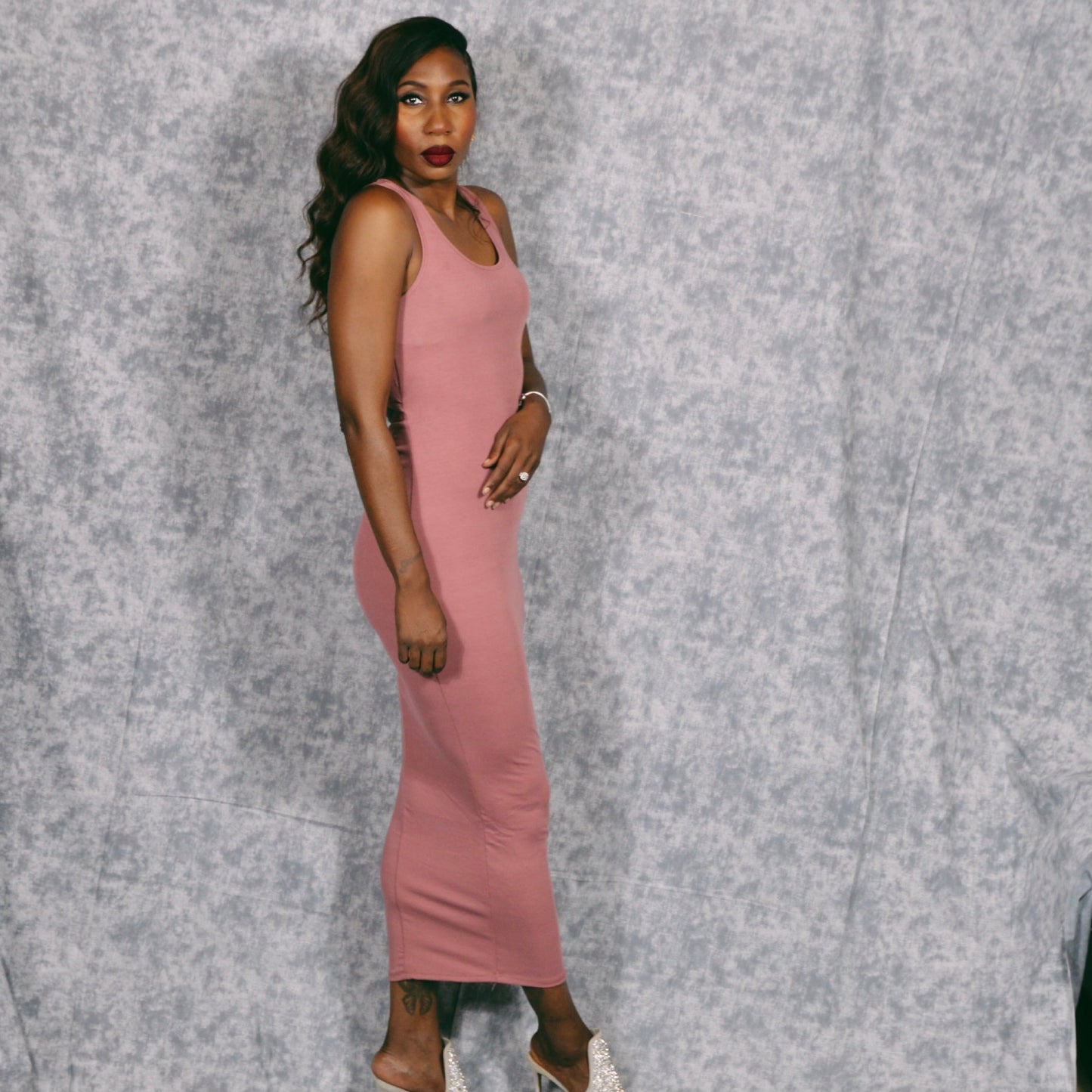 Give It Dress Mauve | Free Shipping