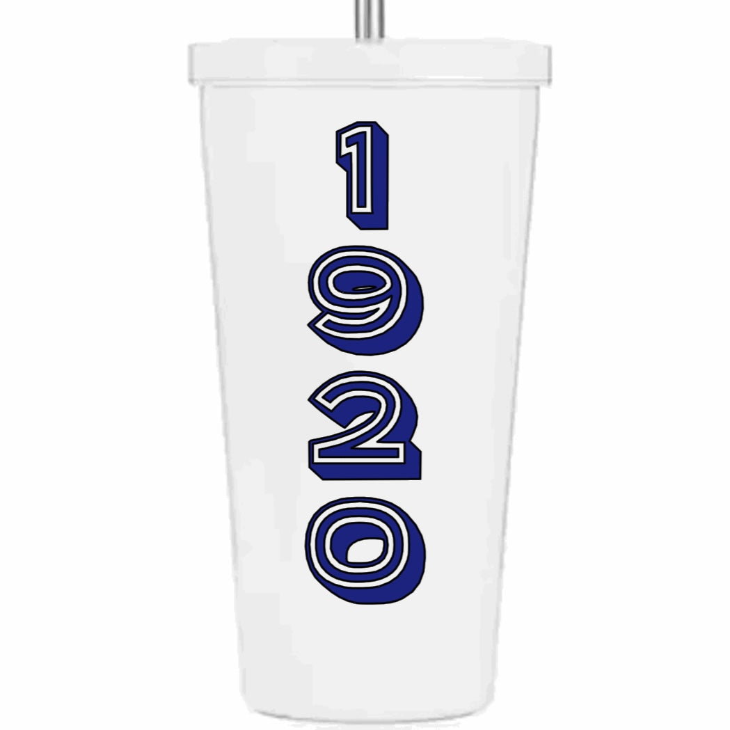 White Soror 1920 Tumbler | Free Shipping