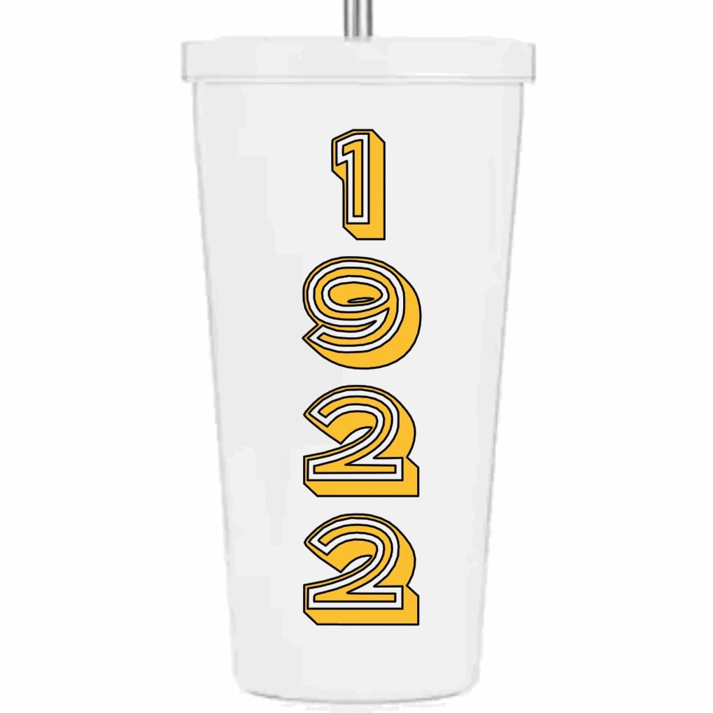 White Soror 1922 Tumbler | Free Shipping