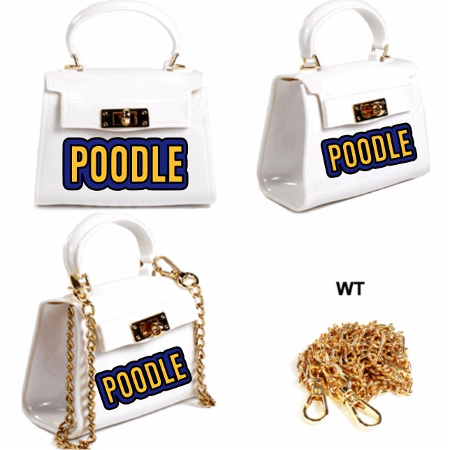 Mini Poodle Jelly Purse | Free Shipping