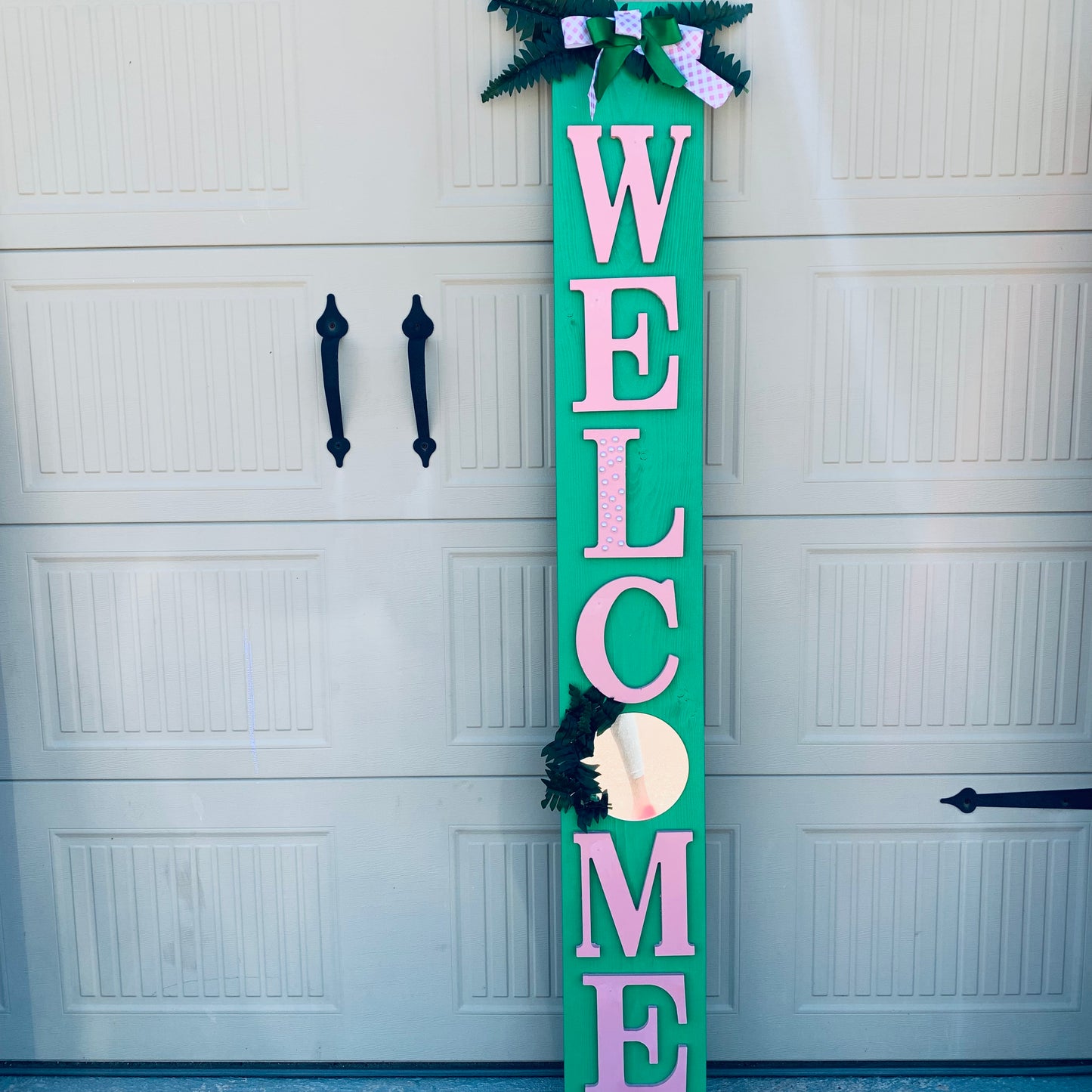Pink Mirrors Welcome Sign | Free Shipping