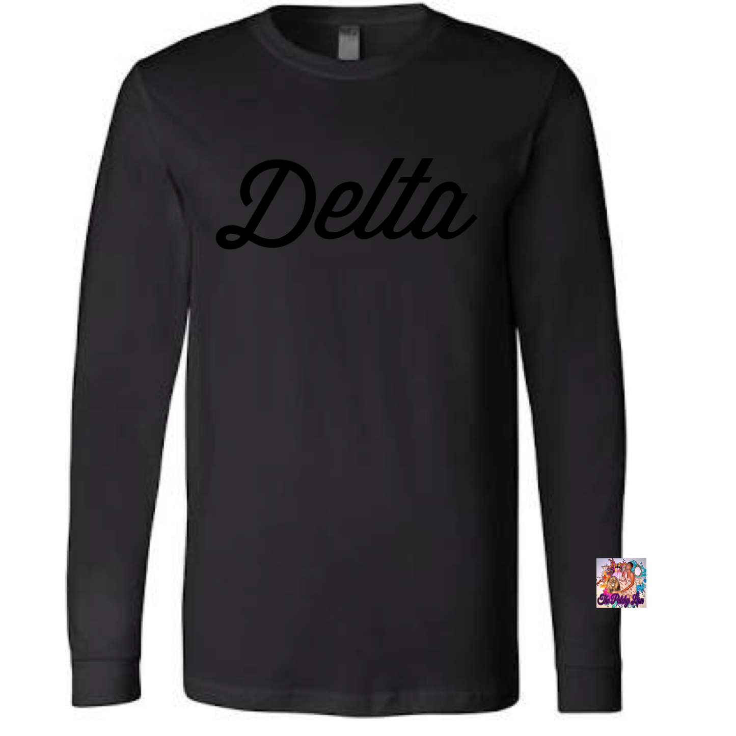 Delta Black Out Long Sleeve| Free Shipping