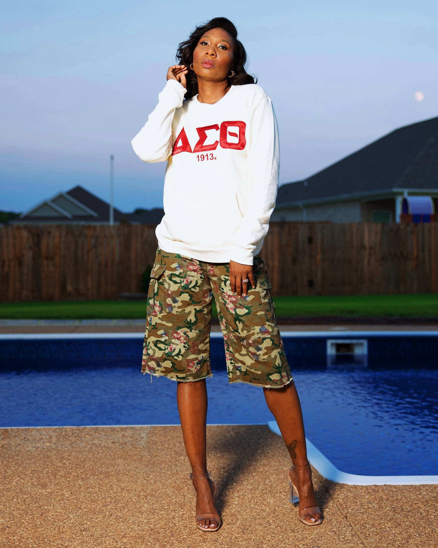 Blended in Cream Sweatshirt | Free Shipping