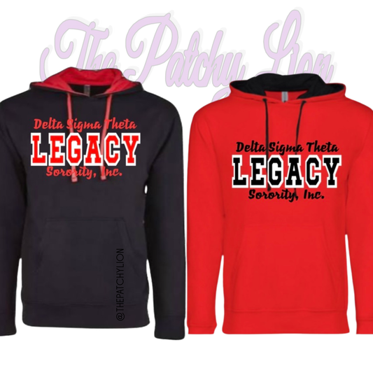 Two-toned Legacy Hoodie Black | Free Shipping