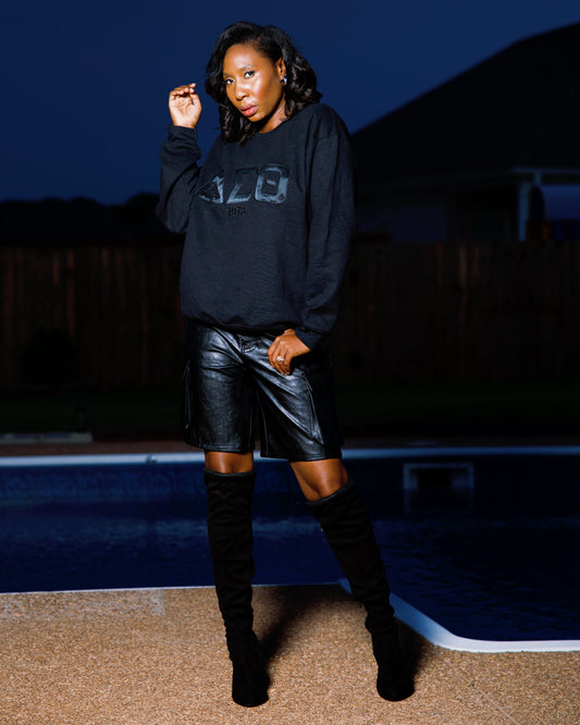 Blended in Black Sweatshirt | Free Shipping