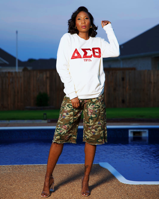 Blended in Cream Sweatshirt | Free Shipping