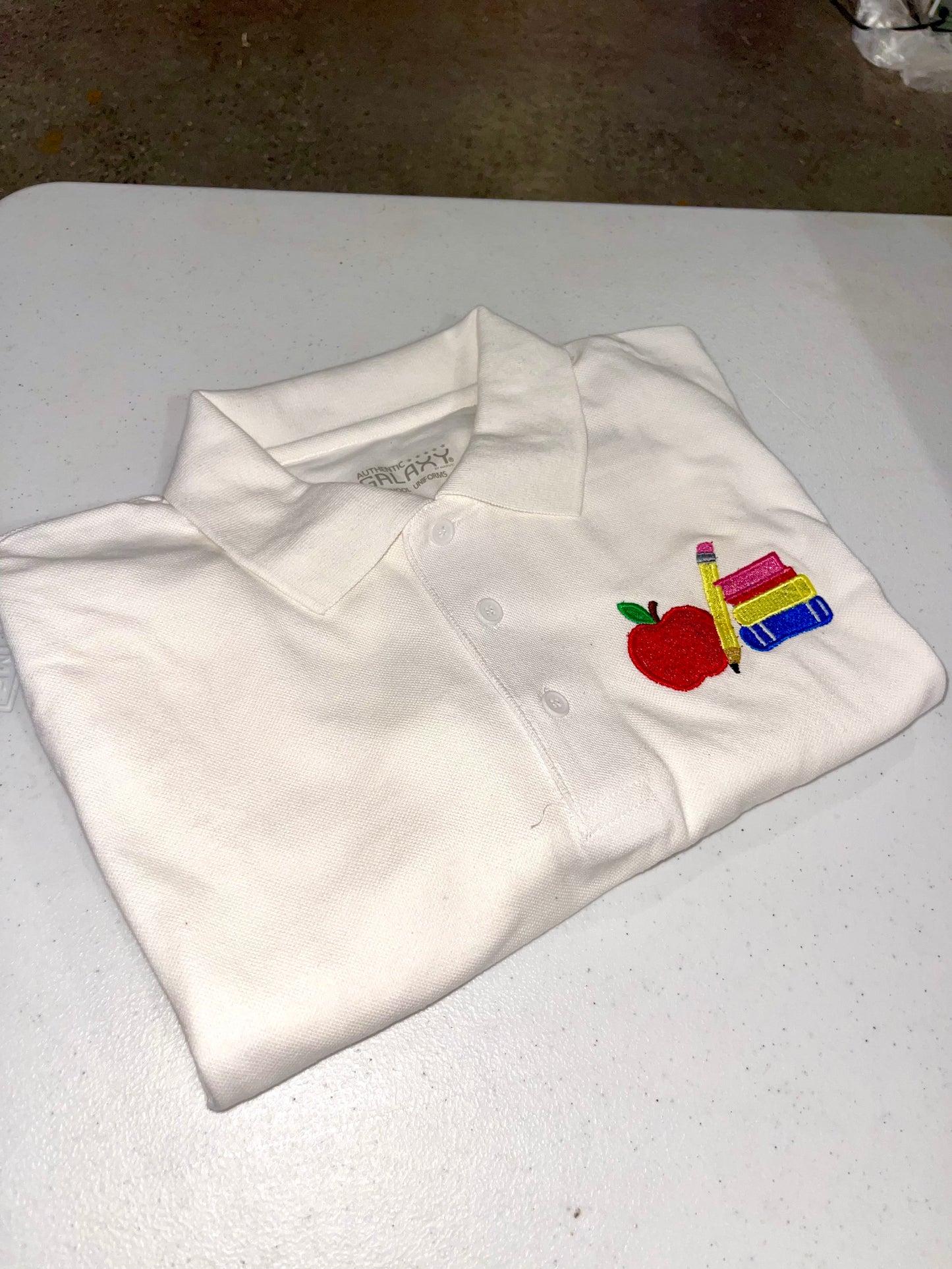Apple of Learning Polo | Free Shipping
