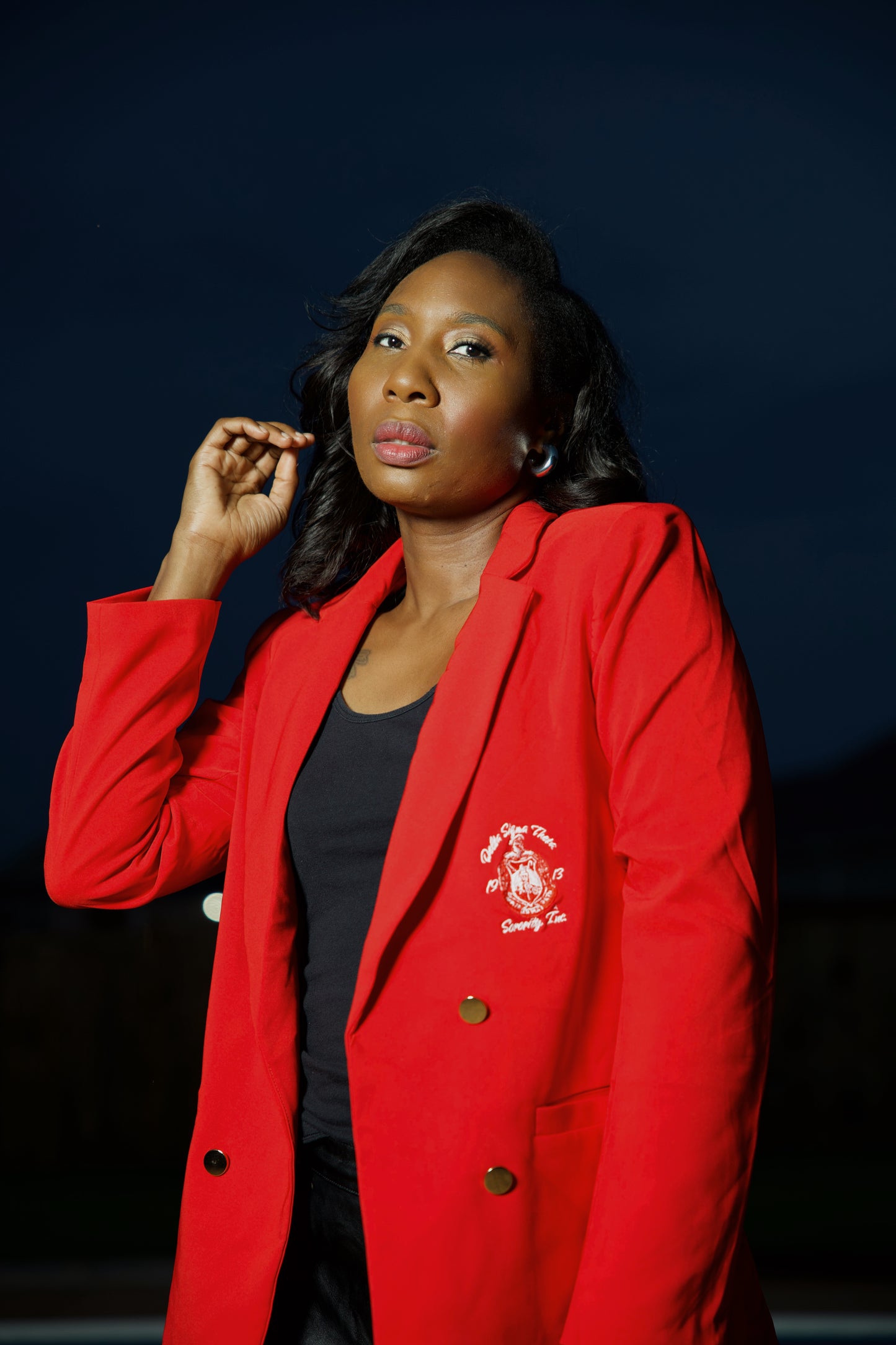 Delta Blazer Red | Free Shipping