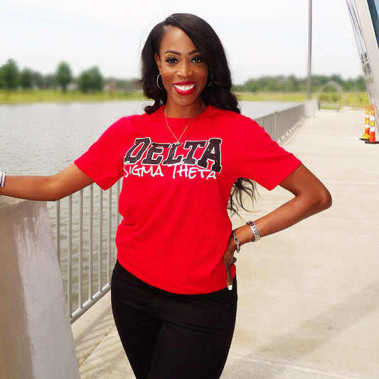 Delta Me Tee Red | Free Shipping