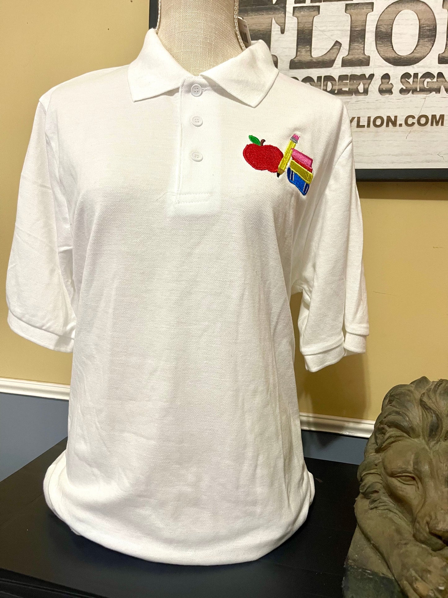 Apple of Learning Polo | Free Shipping