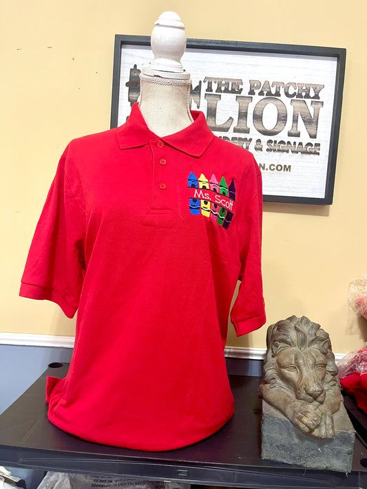 Crayons and Me Polo | Free Shipping