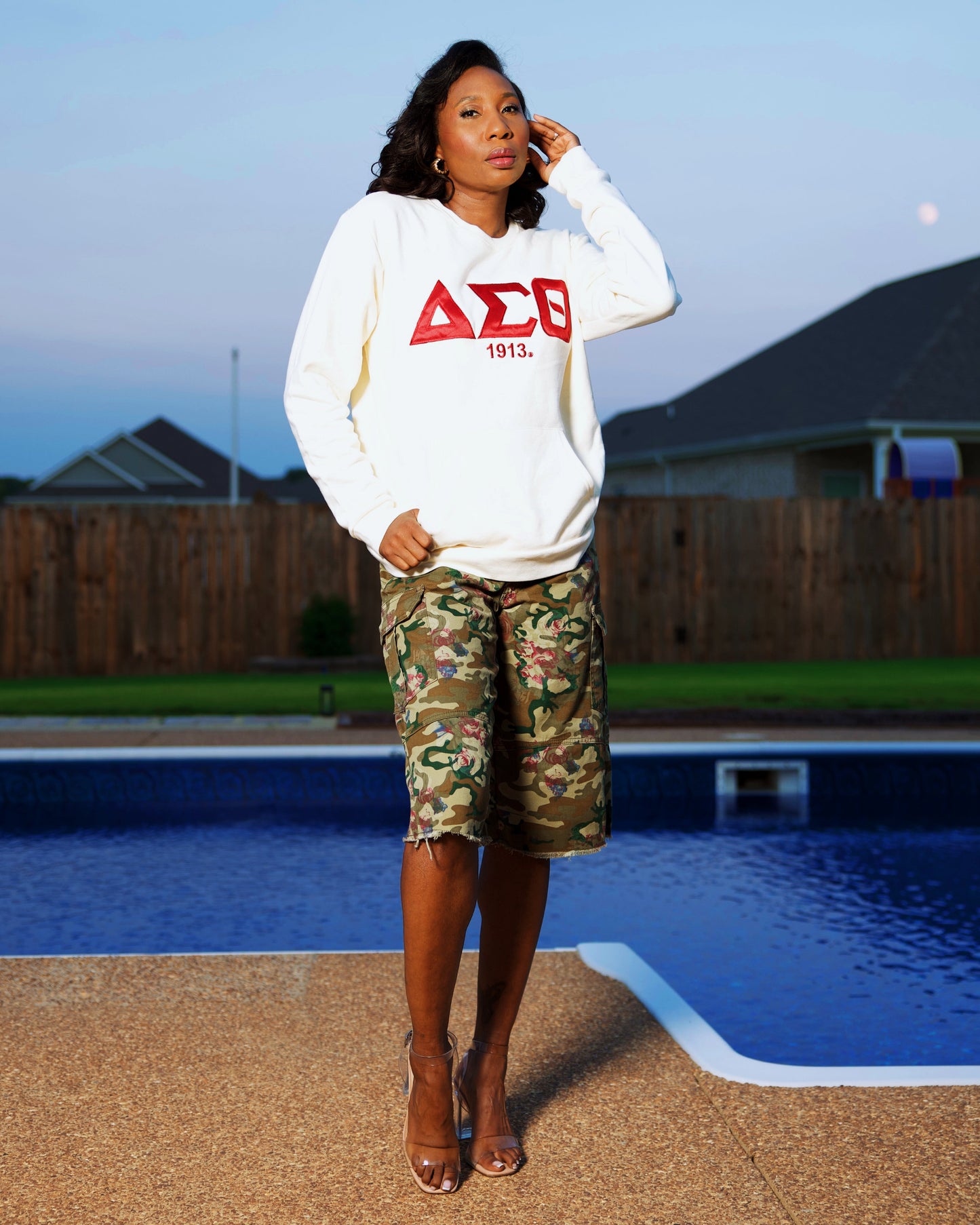 Blended in Cream Sweatshirt | Free Shipping