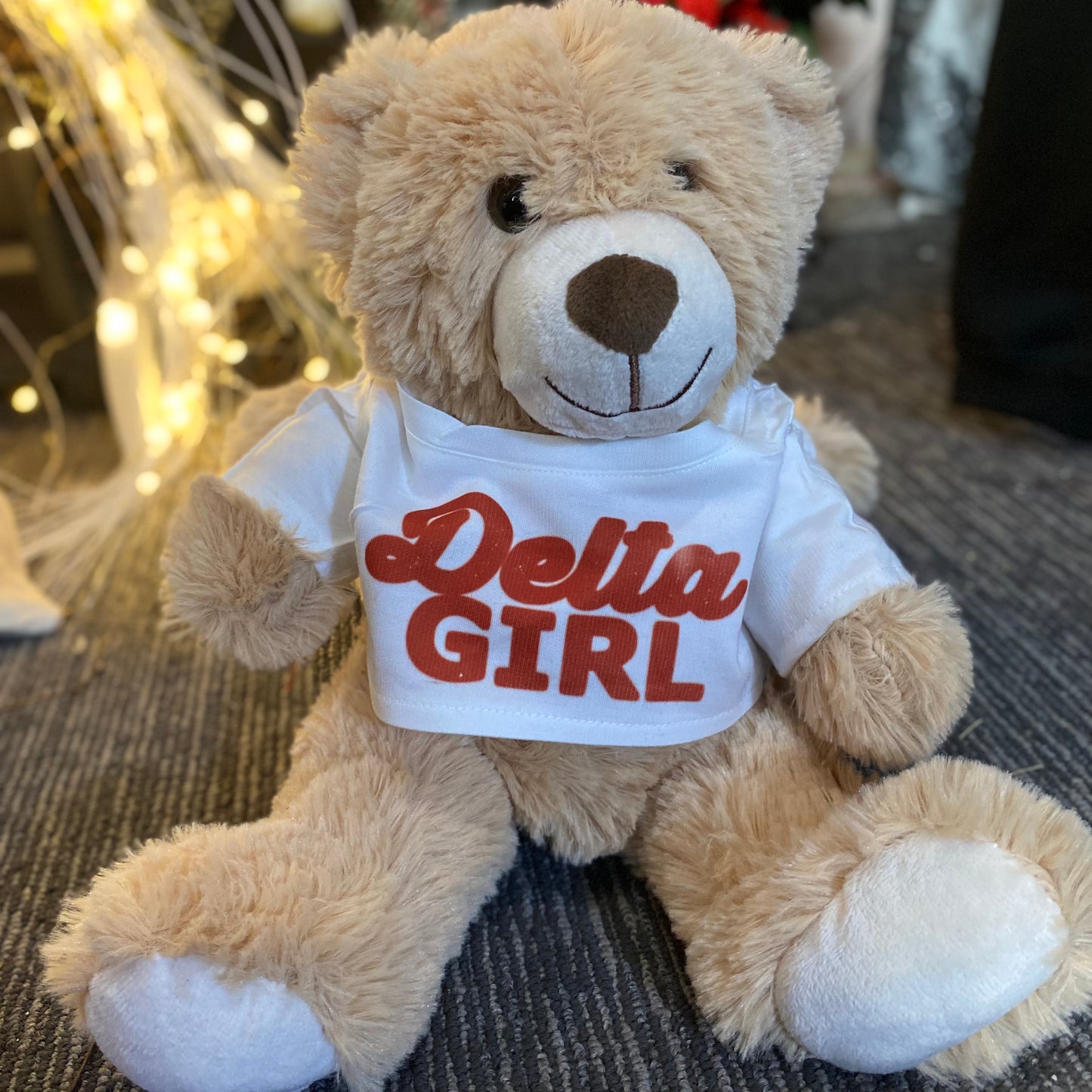 My Cute Delta Girl Teddy  | Free Shipping