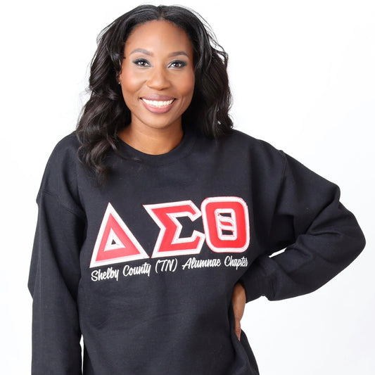 Custom Chapter Embroidered Sweatshirt | Free Shipping