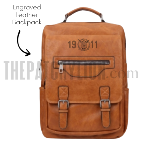 Omega Psi Phi Laptop Backpack | Free Shipping