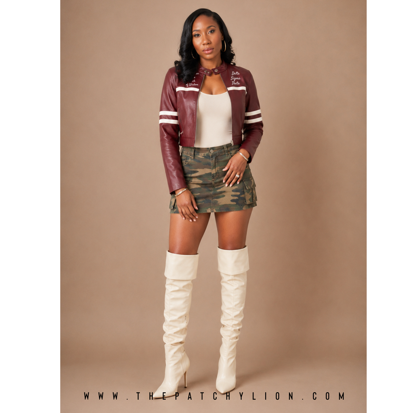 Cross the Lines Biker | Free Shipping