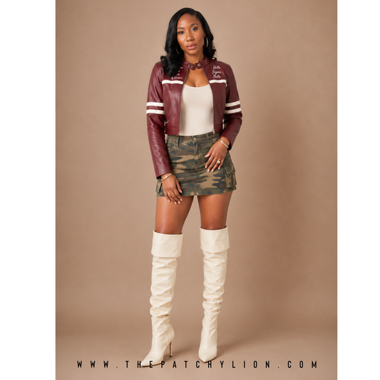 Cross the Lines Biker | Free Shipping