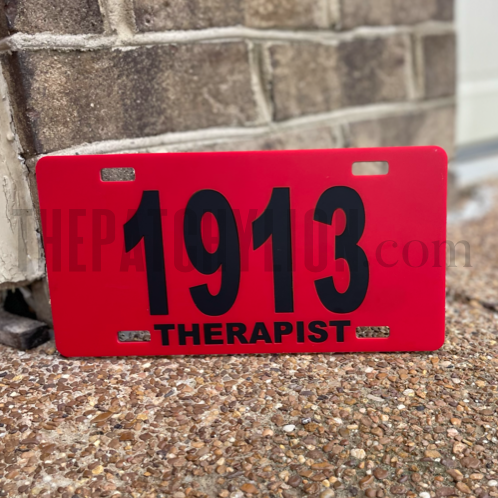 Matte Acrylic License Plate | Free Shipping