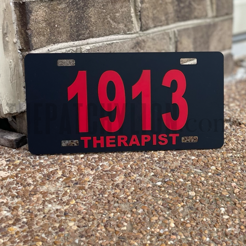 Matte Acrylic License Plate | Free Shipping