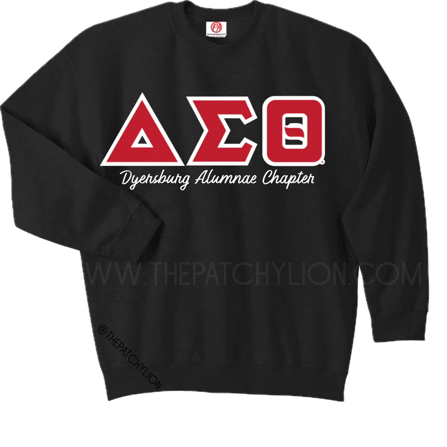 Custom Chapter Embroidered Sweatshirt | Free Shipping