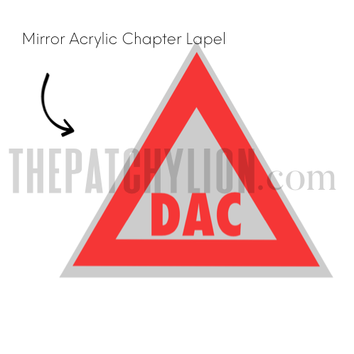 Custom Chapter Lapel Pin | Free Shipping