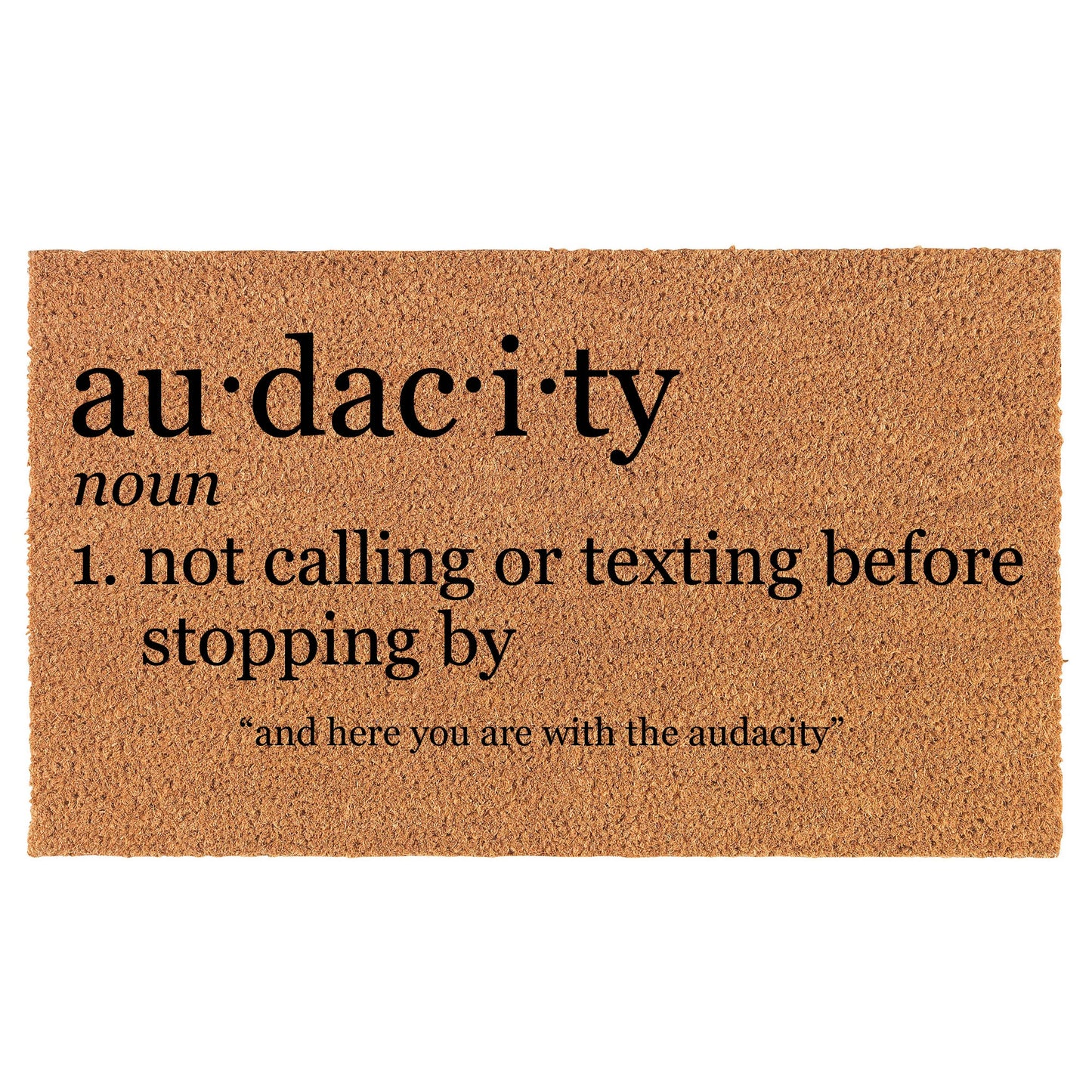 Quotes Doormat | Free Shipping