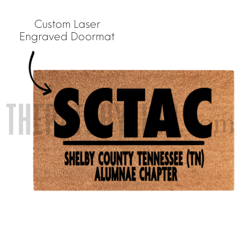 Custom Chapter Doormat